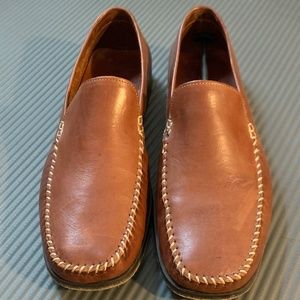 Tommy Bahama Mens Leather Loafer
